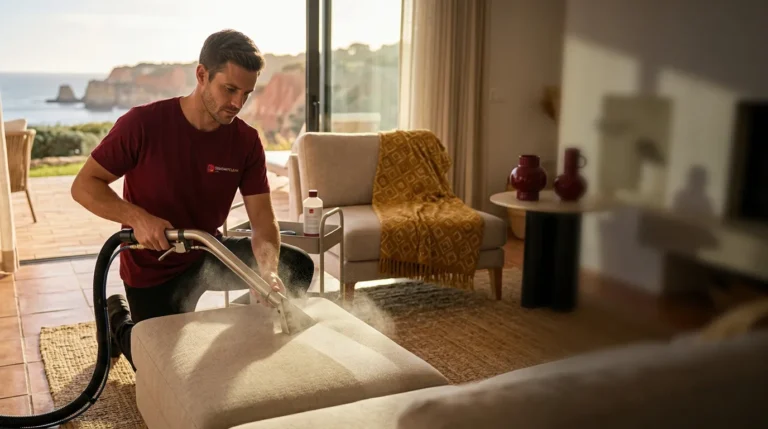 SqueakyClean: Especialistas em Limpeza de Sofás Algarve
