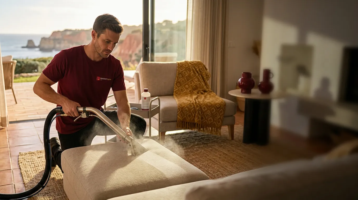 SqueakyClean: Especialistas em Limpeza de Sofás Algarve